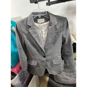 H&M Womens Gray Blazer Size 4